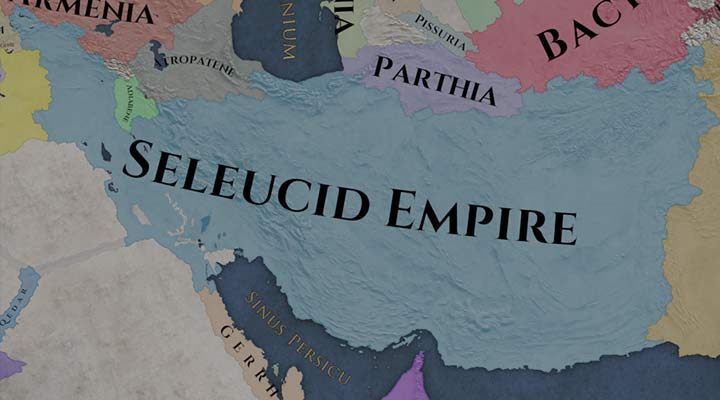 Seleucid Empire has a vast territory and numerous cities - Seleucids nation - how to play in Imperator Rome? - Nations - Imperator Rome Guide