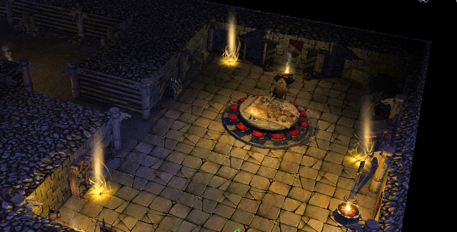 Now, as the gate is open, you have to destroy kings chamber, what provokes him to appear - Slay the King - Chapter I - The Dark Arising - Impire - Game Guide and Walkthrough