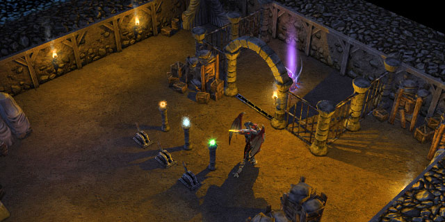 When you set the code, the gate opens and you get a device - Be Slick or be Dead - Chapter IV - The Lord of the Kings - warrant A - Impire - Game Guide and Walkthrough