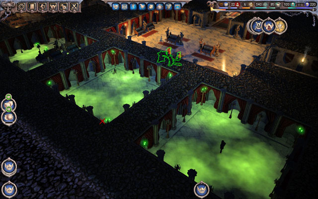 Chambers with acid are in the eastern wing: if you have a Squad with the magic armor, it should survive every room - No Peace for the Wicked - Chapter IV - The Lord of the Kings - warrant B - Impire - Game Guide and Walkthrough