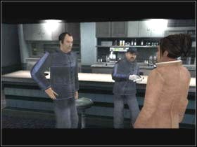 Talk to the cop - Fahrenheit Indigo Prophecy: INVESTIGATION Docs Diner - Fahrenheit Indigo Prophecy: Walkthrough - Indigo Prophecy / Fahrenheit Game Guide & Walkthrough