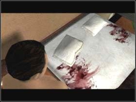 Lucas thought the whole thing was just a horrible nightmare but it really happened - Fahrenheit Indigo Prophecy: THE DAY AFTER Lucas Apartment - Fahrenheit Indigo Prophecy: Walkthrough - Indigo Prophecy / Fahrenheit Game Guide & Walkthrough