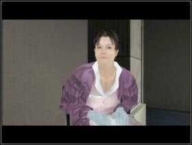 Kate Morisson, the waitress from the dinner comes to do an identikit picture - Fahrenheit Indigo Prophecy: TYLER & KATE Police Station - Fahrenheit Indigo Prophecy: Walkthrough - Indigo Prophecy / Fahrenheit Game Guide & Walkthrough