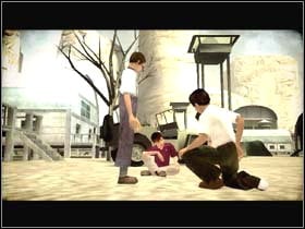 Now youre playing as young Lucas - Fahrenheit Indigo Prophecy: HIDE AND SEEK Cemetery - Fahrenheit Indigo Prophecy: Walkthrough - Indigo Prophecy / Fahrenheit Game Guide & Walkthrough