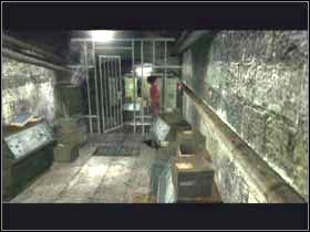 Carla is going to the archives of the police station - Fahrenheit Indigo Prophecy: DEBRIEFING Police Station - Fahrenheit Indigo Prophecy: Walkthrough - Indigo Prophecy / Fahrenheit Game Guide & Walkthrough