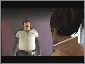 Carla wants to question Sergeant Mitchell about the Kirsten case - Fahrenheit Indigo Prophecy: QUESTIONS & BULLETS Police University - Fahrenheit Indigo Prophecy: Walkthrough - Indigo Prophecy / Fahrenheit Game Guide & Walkthrough