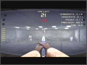 Take the gun and shoot - Fahrenheit Indigo Prophecy: QUESTIONS & BULLETS Police University - Fahrenheit Indigo Prophecy: Walkthrough - Indigo Prophecy / Fahrenheit Game Guide & Walkthrough