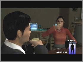 Its your neighbour Tommy (+5%) - Fahrenheit Indigo Prophecy: DARK OMEN Carlas Place - Fahrenheit Indigo Prophecy: Walkthrough - Indigo Prophecy / Fahrenheit Game Guide & Walkthrough