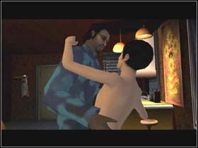 Sam will open the door - Fahrenheit Indigo Prophecy: HAPPY ANNIVERSARY! Tylers Apartment - Fahrenheit Indigo Prophecy: Walkthrough - Indigo Prophecy / Fahrenheit Game Guide & Walkthrough