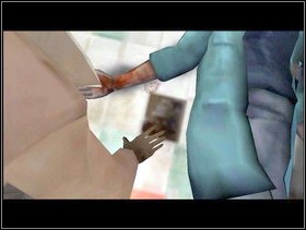 Look at the first victim and look at his wrist (+5%) - Fahrenheit Indigo Prophecy: SOAP, BLOOD & CLUES The Laundromat - Fahrenheit Indigo Prophecy: Walkthrough - Indigo Prophecy / Fahrenheit Game Guide & Walkthrough