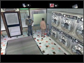 Now go to the second victim and look at her - Fahrenheit Indigo Prophecy: SOAP, BLOOD & CLUES The Laundromat - Fahrenheit Indigo Prophecy: Walkthrough - Indigo Prophecy / Fahrenheit Game Guide & Walkthrough