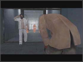 After the conversation go out of the cell - Fahrenheit Indigo Prophecy: JANOS Bellevue Asylum - Fahrenheit Indigo Prophecy: Walkthrough - Indigo Prophecy / Fahrenheit Game Guide & Walkthrough