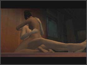 Now go to the first train where Lucas is resting - Fahrenheit Indigo Prophecy: BOGART Underground Secret Base - Fahrenheit Indigo Prophecy: Walkthrough - Indigo Prophecy / Fahrenheit Game Guide & Walkthrough