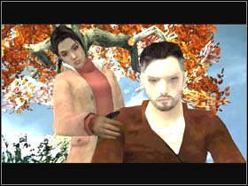 Lucas is seating on a grassland - Fahrenheit Indigo Prophecy: EPILOGUE Somewhere on Earth - Fahrenheit Indigo Prophecy: Walkthrough - Indigo Prophecy / Fahrenheit Game Guide & Walkthrough