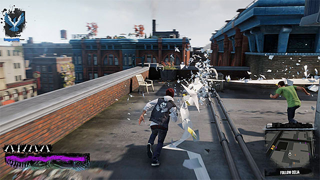 While following Celia, use the paper trails for navigation - Chapter 3, part 1 - things to do in the game - inFamous Paper Trail - inFamous: Second Son - Game Guide and Walkthrough