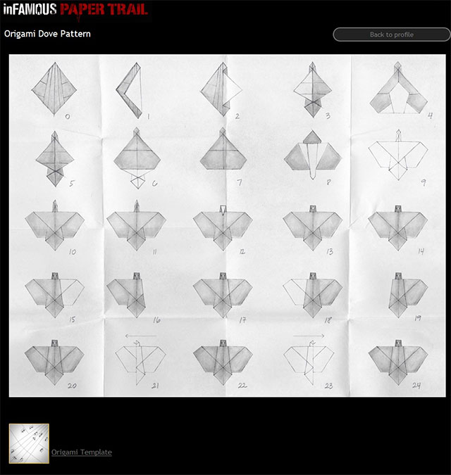 The page with instructions and a pdf file to download - Chapter 3 - additional recording - inFamous Paper Trail - inFamous: Second Son - Game Guide and Walkthrough