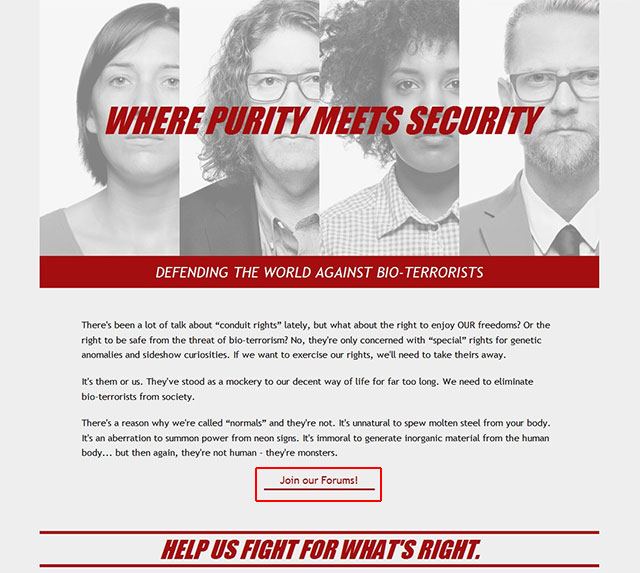 The button that redirects you to the forum - Chapter 4, part 1 - things to do outside the game - inFamous Paper Trail - inFamous: Second Son - Game Guide and Walkthrough