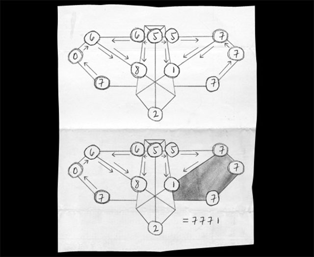 The slip of paper, with the code, is randomly generated - Chapter 6, part 1 - things to do outside the game - inFamous Paper Trail - inFamous: Second Son - Game Guide and Walkthrough