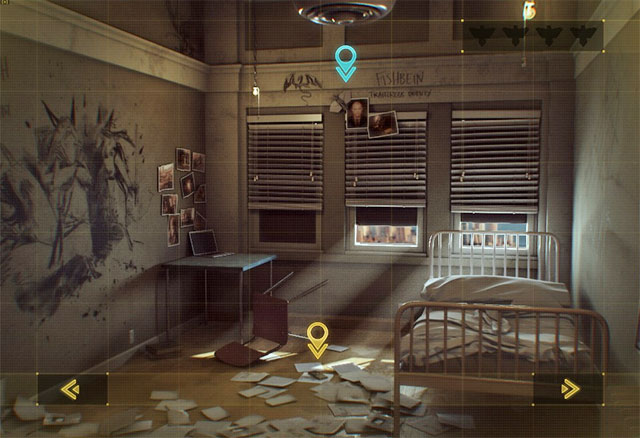 One of the four screens that provide you with the view on Celias apartment - Chapter 6, part 3 - things to do outside the game - inFamous Paper Trail - inFamous: Second Son - Game Guide and Walkthrough