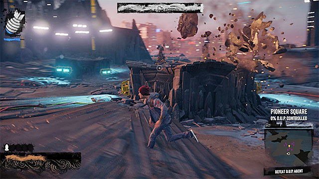 Ranged attacks can be avoided by running or taking covers - 8: The Test - Walkthrough - inFamous: Second Son - Game Guide and Walkthrough