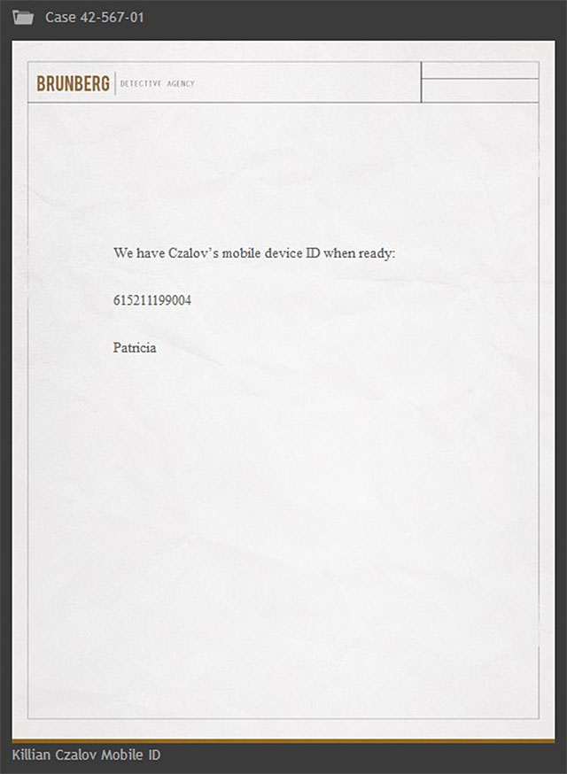 An exemplary code - Chapter 1, part 1 - things to do outside the game - inFamous Paper Trail - inFamous: Second Son - Game Guide and Walkthrough