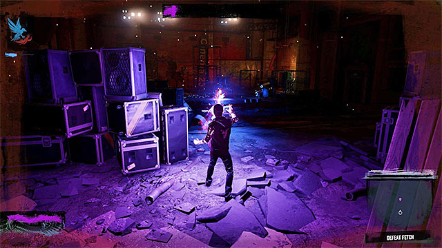 Attack Fetch from a distance to weaken her - 5: Go Fetch - Walkthrough - inFamous: Second Son - Game Guide and Walkthrough