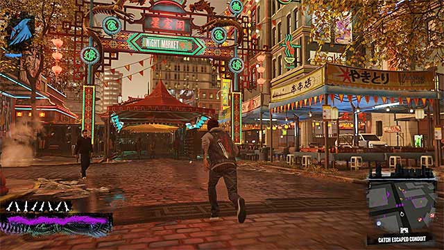 You wont chase the angel down even with the maxed Light Speed - 10: Reggie takes Flight - Walkthrough - inFamous: Second Son - Game Guide and Walkthrough