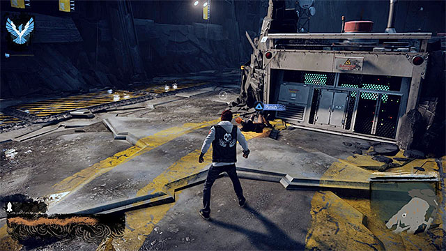 When you destroy Augustines cover, make some more attacks to hurt her directly - Brooke Augustine #1 - Boss fights - inFamous: Second Son - Game Guide and Walkthrough