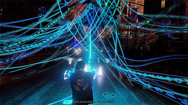 You cant use Hellfire Swarm too often, so leave it for the most difficult battles. - 12: Zero to Hero - Walkthrough - inFamous: Second Son - Game Guide and Walkthrough