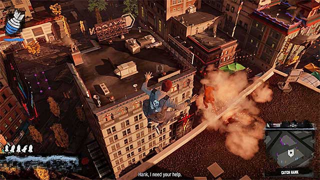 Keep close to Hank, using his traces and minimap to navigate - 14: The Return - Walkthrough - inFamous: Second Son - Game Guide and Walkthrough