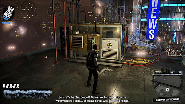 The rooftop with the generator - 16: Ascension - Walkthrough - inFamous: Second Son - Game Guide and Walkthrough