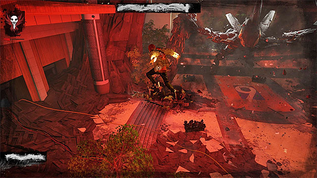 You can now move around the atrium more efficiently and remain in the air for longer - 17b: Kill Augustine - defeating Augustine - Walkthrough - inFamous: Second Son - Game Guide and Walkthrough