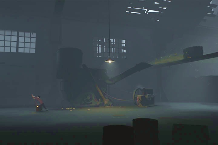 You will climb on the roof and jump from it into the cart with the dead pigs - Farm walkthrough - Walkthrough - Inside Game Guide