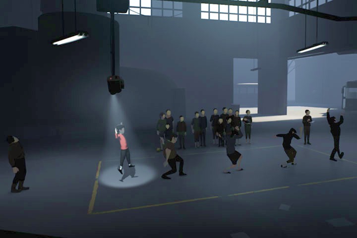 Soon later you will still walk in line when suddenly a dog will detect you - Factory walkthrough - Walkthrough - Inside Game Guide