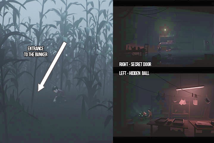 On the roof of the barn you will have to run and jump into the cart with pigs - How to unlock all achievements and the secret ending in Inside - Walkthrough - Inside Game Guide