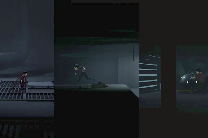 Once you obtain the power to be able to remain infinitely under water, swim through the flooded room until you reach the cyclically opened hatch - How to unlock all achievements and the secret ending in Inside - Walkthrough - Inside Game Guide