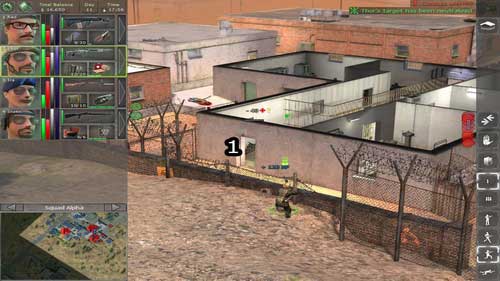 From the northern side its worth to attack with Thor - Cambria - For the good beginning - Jagged Alliance: Back in Action - Game Guide and Walkthrough