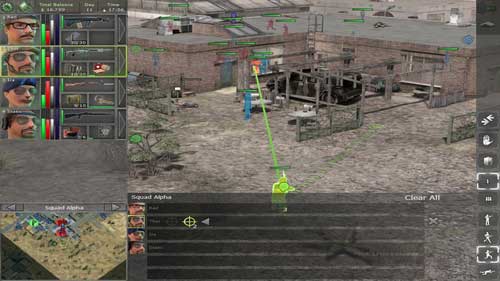 During that, Thor equipped in M-14 and Static with NF Shotgun would be sent to get rid of enemies from the house a little on west from the jail - Cambria - For the good beginning - Jagged Alliance: Back in Action - Game Guide and Walkthrough