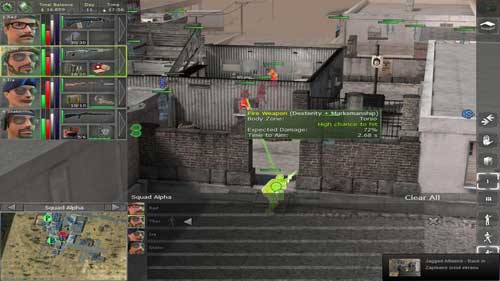 When we eliminate all enemies from the house, the last remaining building will be bar - Cambria - For the good beginning - Jagged Alliance: Back in Action - Game Guide and Walkthrough