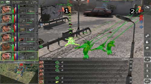 In such situation, enemies will run also from the left (1) - Remaining locations - p. 5 - Remaining locations - Jagged Alliance: Back in Action - Game Guide and Walkthrough