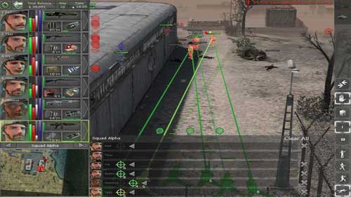 Make an order to lie nearby storehouse (screen) and start firing - Remaining locations - p. 6 - Remaining locations - Jagged Alliance: Back in Action - Game Guide and Walkthrough