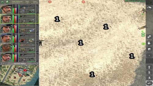 Mines collected by the Red (1) we can use to mine nearby SAM station III - Southern Airport - Final locations - Jagged Alliance: Back in Action - Game Guide and Walkthrough