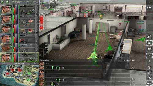 Split the squad on two groups - Deidrannas Palace - Final locations - Jagged Alliance: Back in Action - Game Guide and Walkthrough