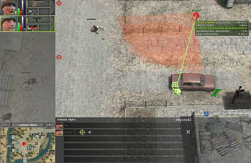 When youre moving, try not to get too close to the place marked with the flag - Bras [2] - Campaign - beginning locations - Jagged Alliance: Crossfire - Game Guide and Walkthrough