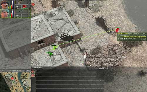 Now, get on the other side of the river (Temple ruins) and, again, eliminate enemies from the buildings roof - Bras [2] - Campaign - beginning locations - Jagged Alliance: Crossfire - Game Guide and Walkthrough