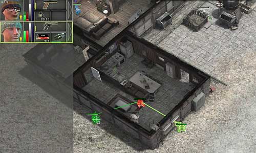 Enemies from the inside you can lure out or shoot through the windows - Coastal settelment [3] - p. 2 - Campaign - southern way - Jagged Alliance: Crossfire - Game Guide and Walkthrough