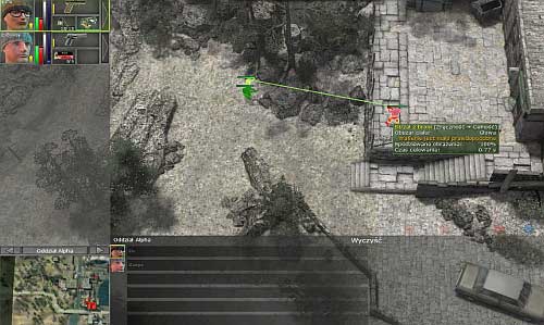 After getting there, as usual, choose the weakest point - Khadwan [4] - p. 1 - Campaign - southern way - Jagged Alliance: Crossfire - Game Guide and Walkthrough