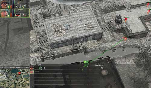 During conquering this point, try to stay behind the cover, because enemies here may be well equipped - Khadwan [4] - p. 1 - Campaign - southern way - Jagged Alliance: Crossfire - Game Guide and Walkthrough