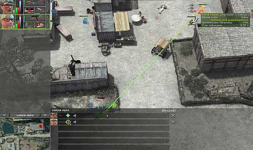 At the next target, by the bridge, I suggest luring enemies out while staying in the place shown on the screen - Khadwan [4] - p. 2 - Campaign - southern way - Jagged Alliance: Crossfire - Game Guide and Walkthrough