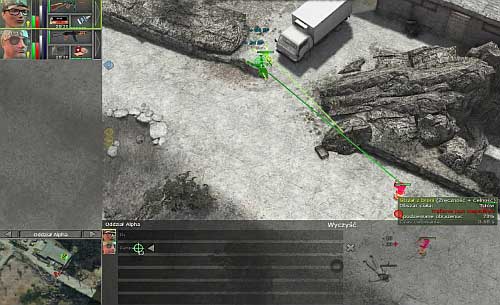 With that knowledge, set your mercenaries in well covered places with good visibility of the bridge in the eastern part of the map - Khadwan [4] - p. 2 - Campaign - southern way - Jagged Alliance: Crossfire - Game Guide and Walkthrough